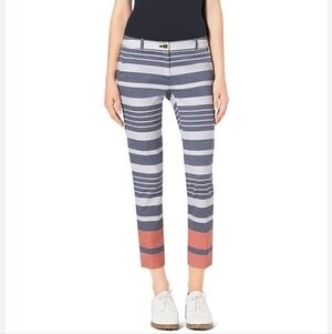 Michael Kors Striped Stretch Pants Size 6